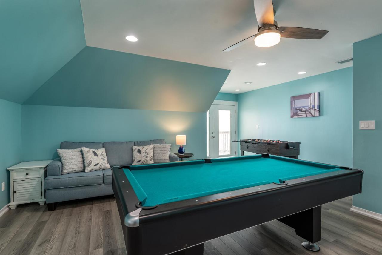 Strand Castle - Gulf Front! An Ideal Layout With Game Room, Small Private Pool, And Roof Top Crow'S Nest! Home Dauphin Island Eksteriør bilde